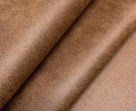 Saddle Brown antique leather suede